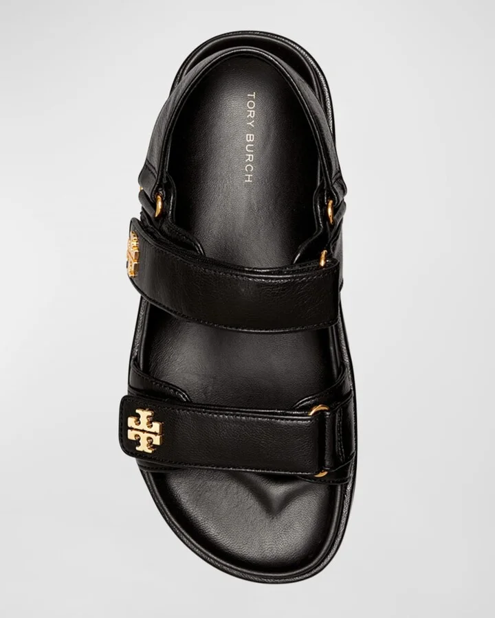 Kira Leather Dual-Band Sport Sandals - Image 3