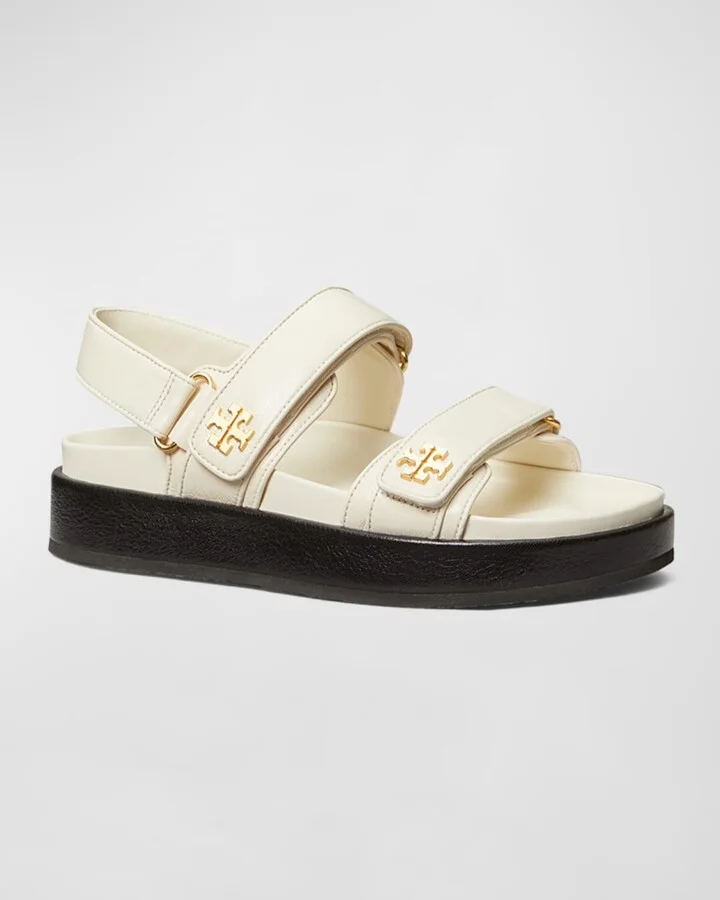 Kira Leather Dual-Band Sport Sandals - Image 6