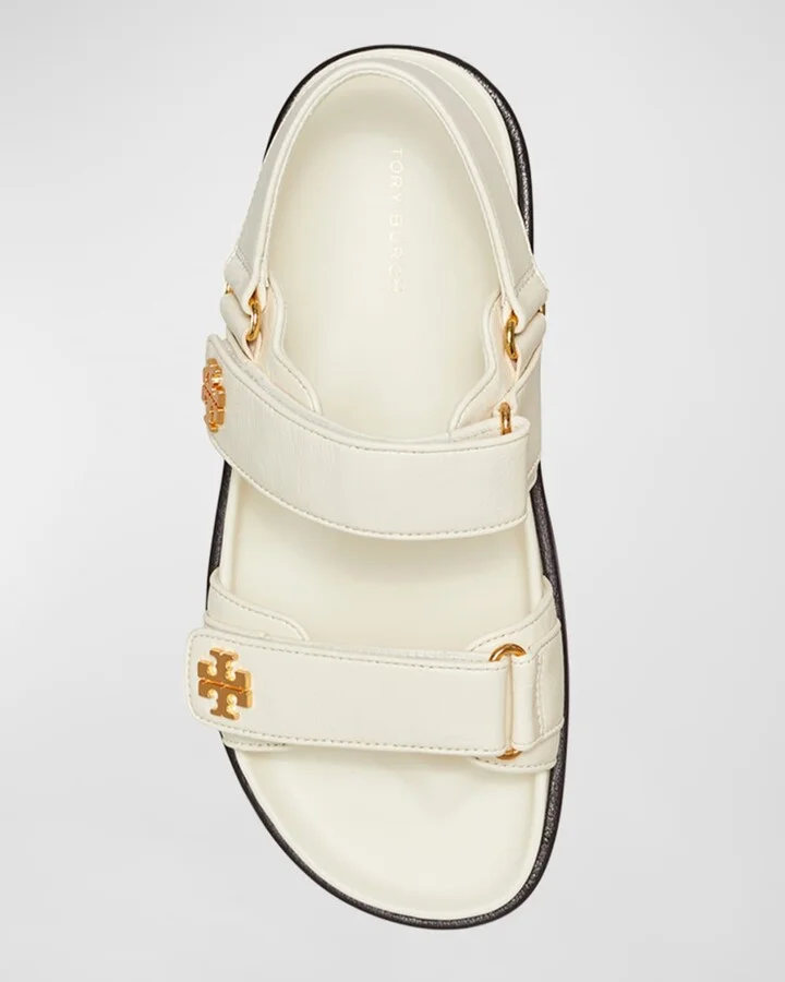 Kira Leather Dual-Band Sport Sandals - Image 7
