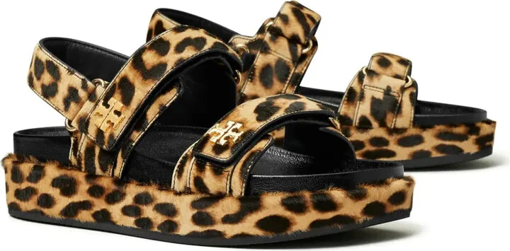 Kira leopard sandals - Image 2