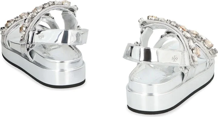 Kira Patent Leather Sandals - Image 4