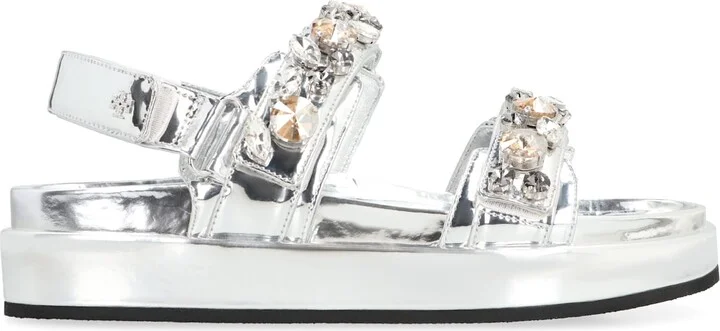 Kira Patent Leather Sandals