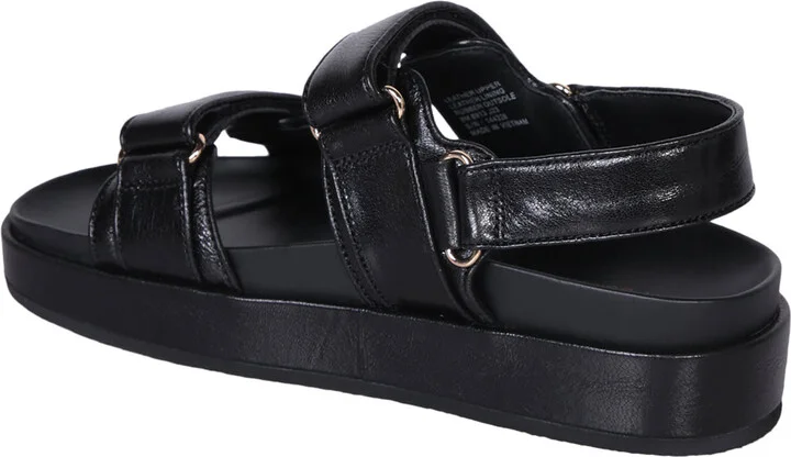 Kira Sports Black Sandals - Image 3