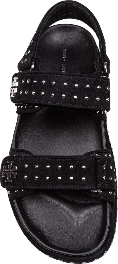 Kira Suede Sandal With Applied Studs - Image 3