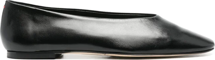 Kirsten leather ballerina shoes