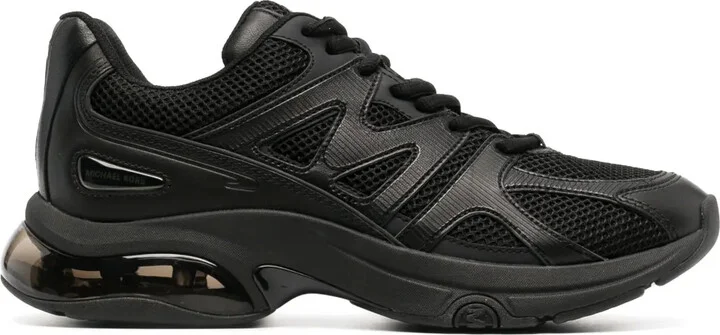 Kit panelled low-top sneakers