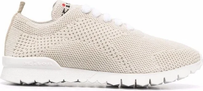 Kiton Fully-Perforated Lace-Up Sneakers