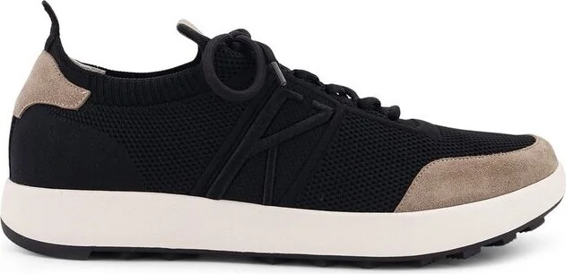 Kiton Logo Embroidered Low-Top Sneakers