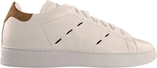 Kiton Logo Printed Lace-Up Sneakers