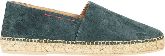 Kiton Round Toe Slip-On Espadrilles