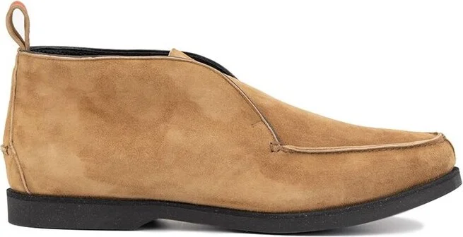 Kiton Round Toe Slip On Loafers