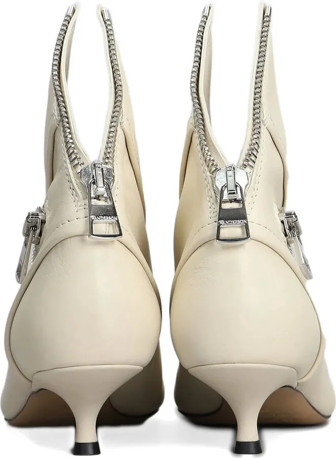 Kitten Heel Biker Boots - Image 3