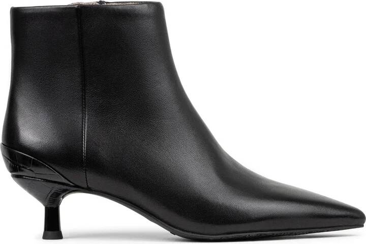 Kitten Heel Pointed Toe Bootie - Image 3