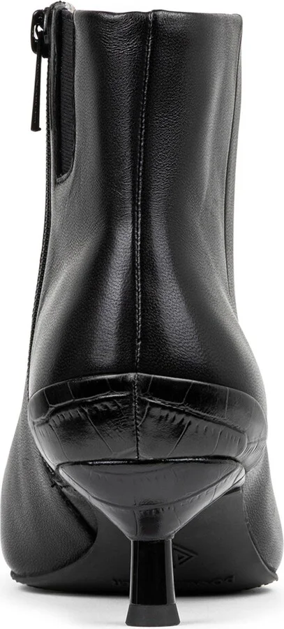 Kitten Heel Pointed Toe Bootie - Image 6