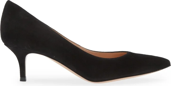 Kitten Heel Pointed Toe Pump - Image 3