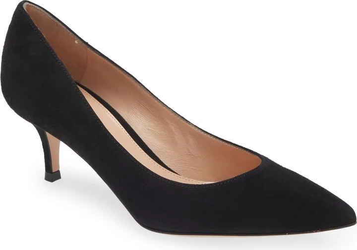 Kitten Heel Pointed Toe Pump