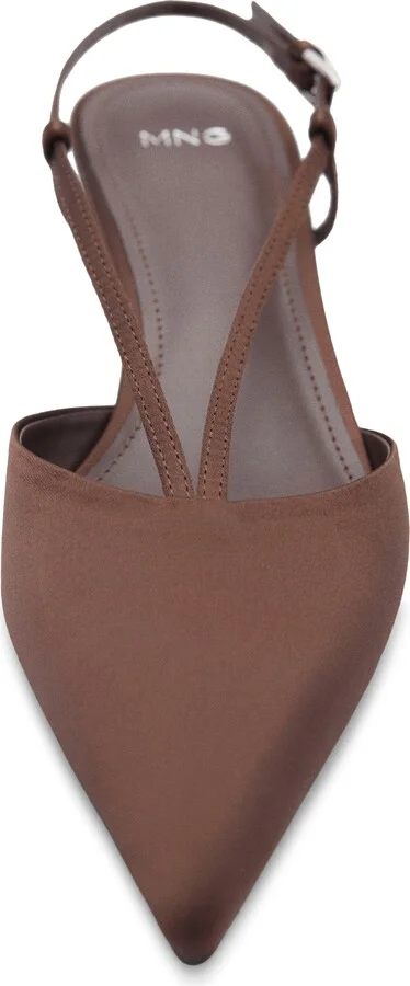 Kitten Heel Pointed Toe Slingback Pump - Image 3