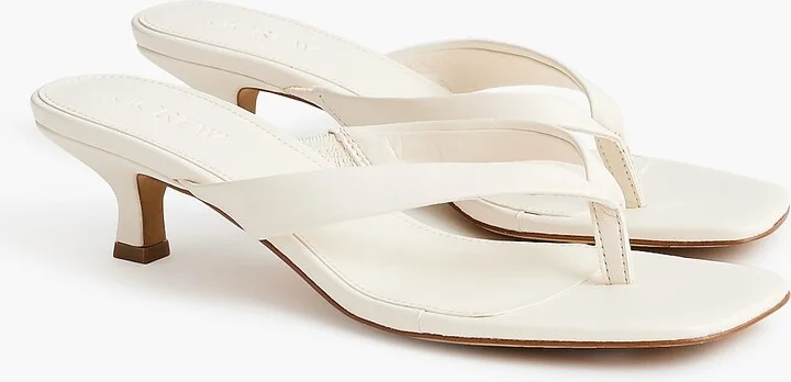 Kitten-heel sandals