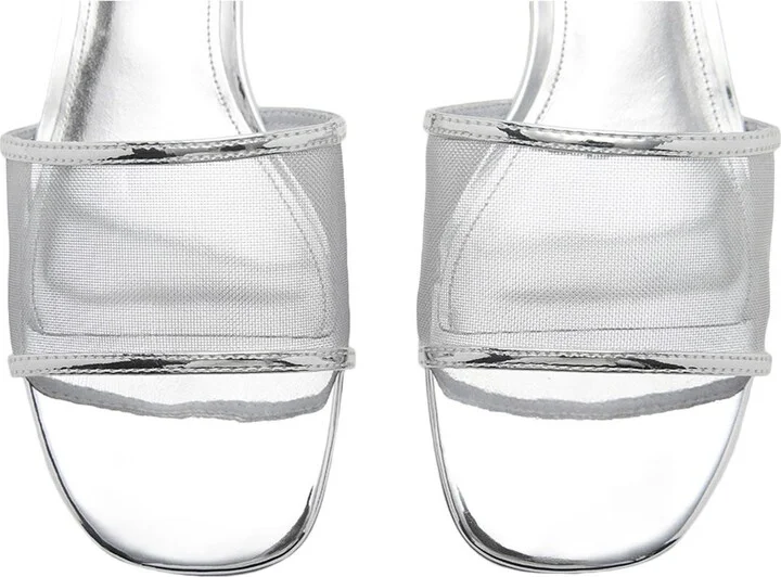 Kitten Heel Slide Sandal - Image 4