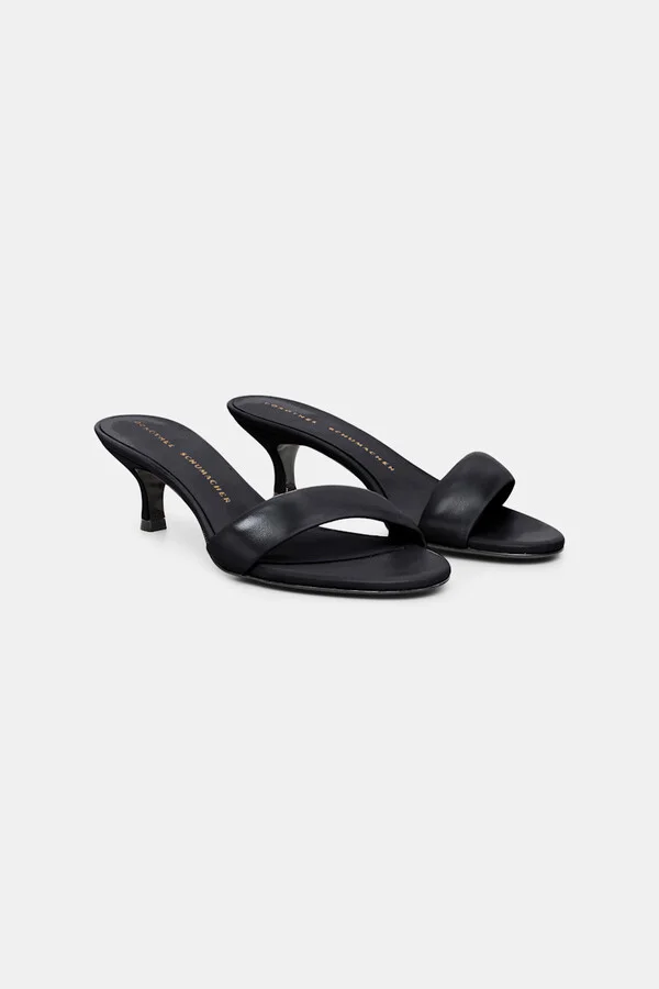 Kitten heel slides with padded strap - Image 6