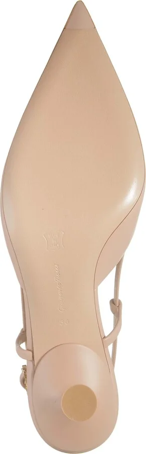 Kitten Heel Slingback Pointed Toe Pump - Image 6
