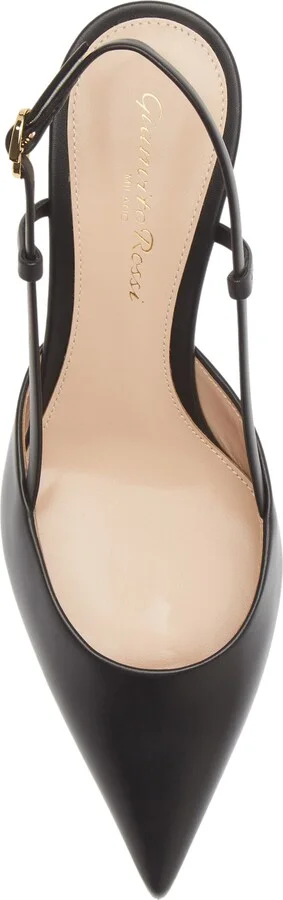 Kitten Heel Slingback Pointed Toe Pump - Image 11
