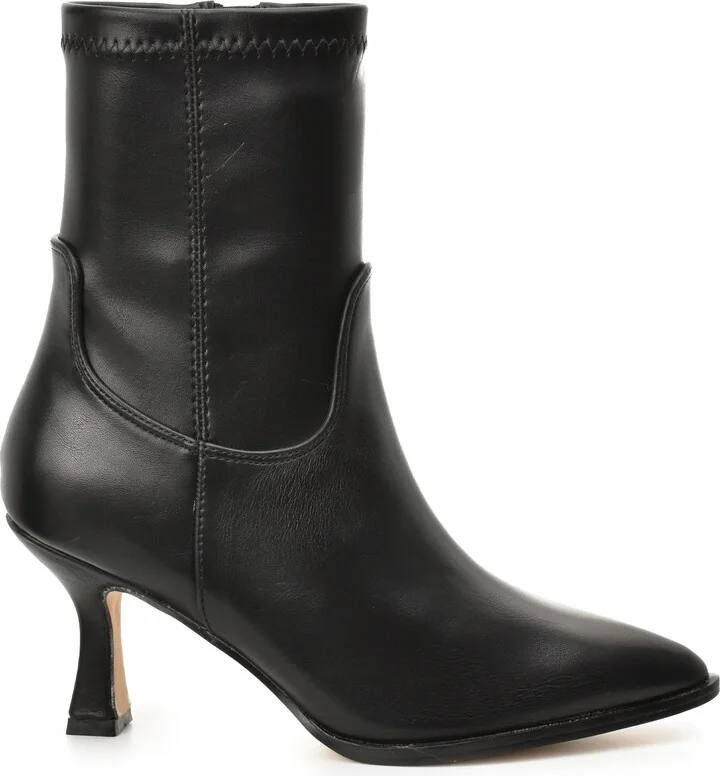 Kitten Heel Stretch Bootie - Image 5