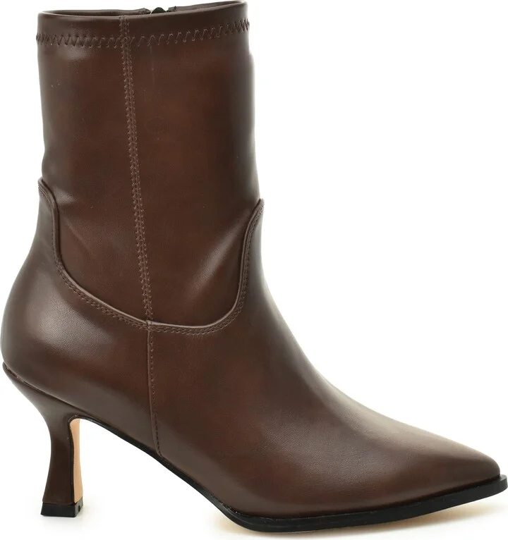 Kitten Heel Stretch Bootie - Image 10