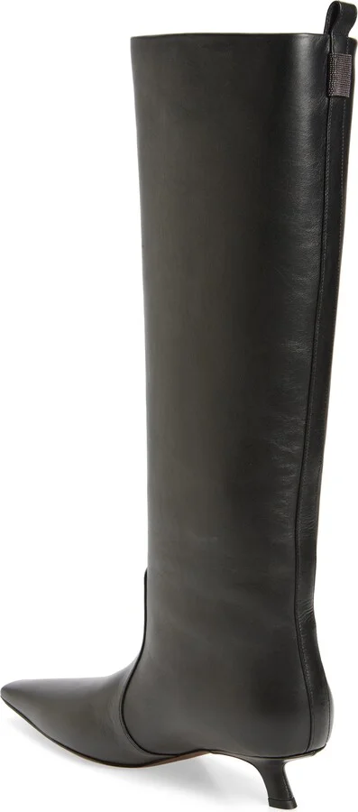 Kitten Heel Tall Boot - Image 2
