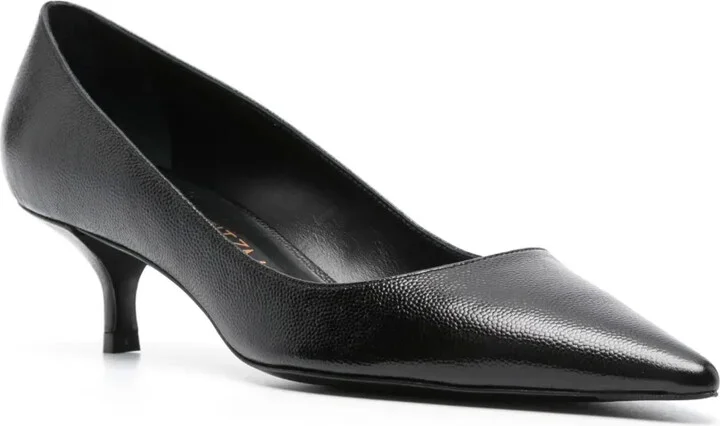 Kitten slip-on leather pumps - Image 2