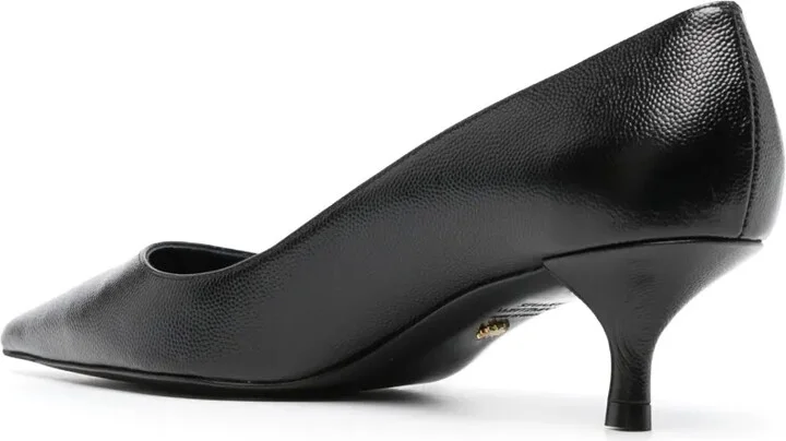 Kitten slip-on leather pumps - Image 3
