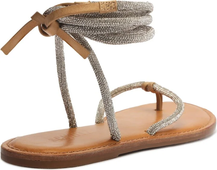 Kittie Glam Ankle Wrap Sandal - Image 2