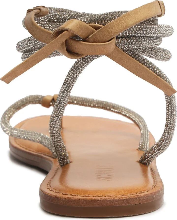 Kittie Glam Ankle Wrap Sandal - Image 7