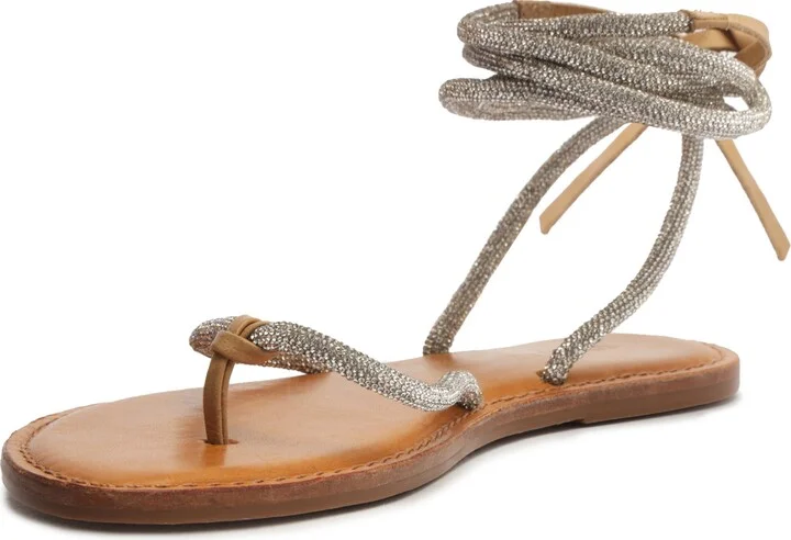 Kittie Glam Ankle Wrap Sandal - Image 9