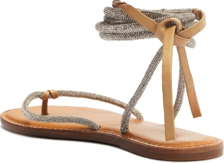 Kittie Glam Ankle Wrap Sandal - Image 11