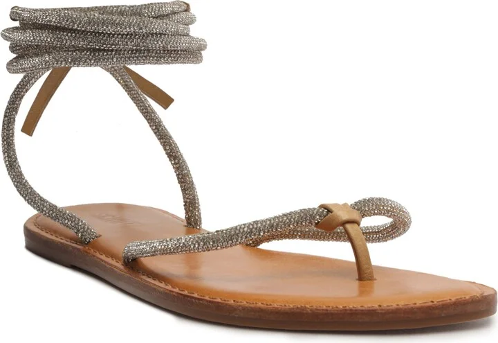 Kittie Glam Ankle Wrap Sandal
