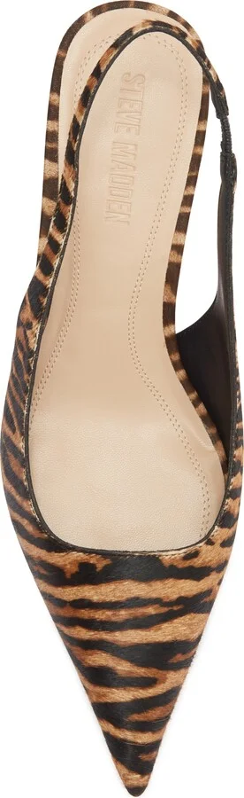 Kittie Slingback Pointed Toe Kitten Heel Pump - Image 5