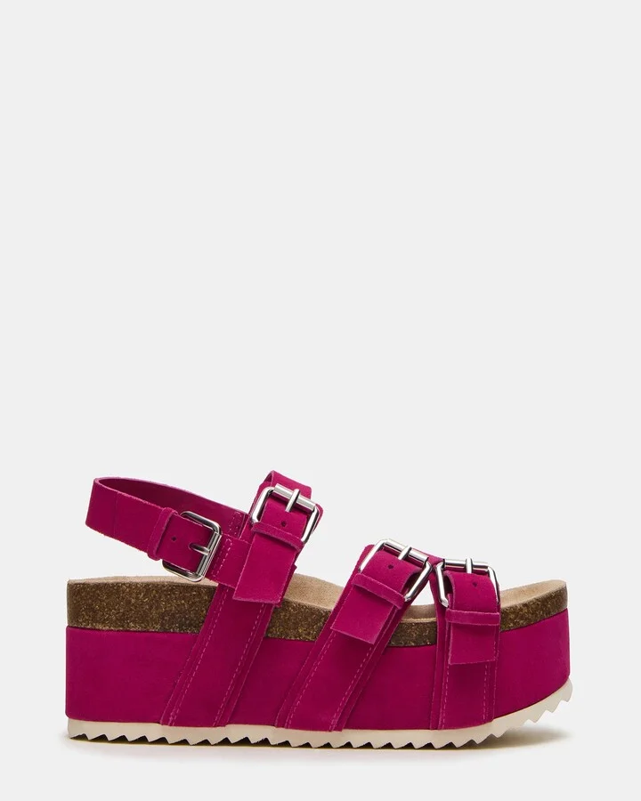 Kiwi Pink Suede
