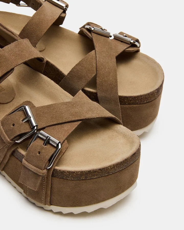 Kiwi Taupe Suede - Image 4