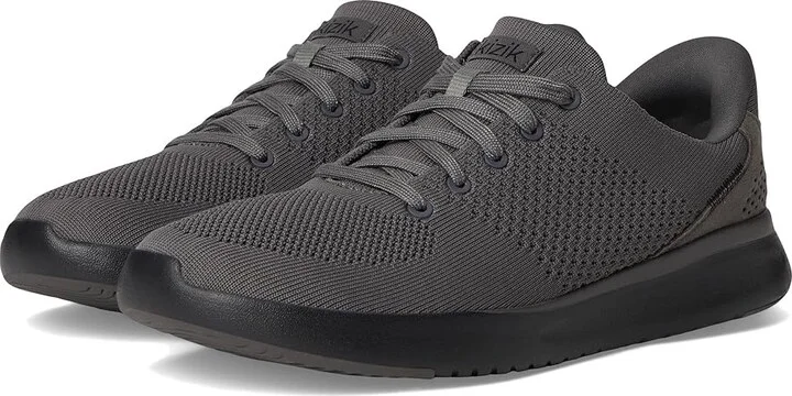 KIZIK Lima Hands-Free Walking Shoes Graphite : Men's 10 - Women's 11.5 Wide, Textile