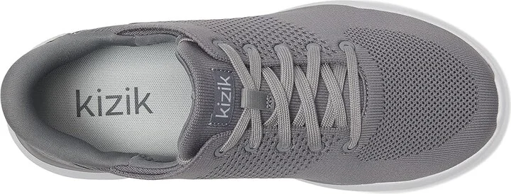 KIZIK Lima Hands-Free Walking Shoes Grey : Men's 6.5 - Women's 8 Medium, Textile - Image 2