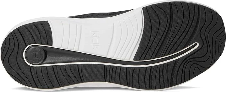 KIZIK London Hands-Free Men's Walking Shoes Black : 10.5 W, Textile - Image 3
