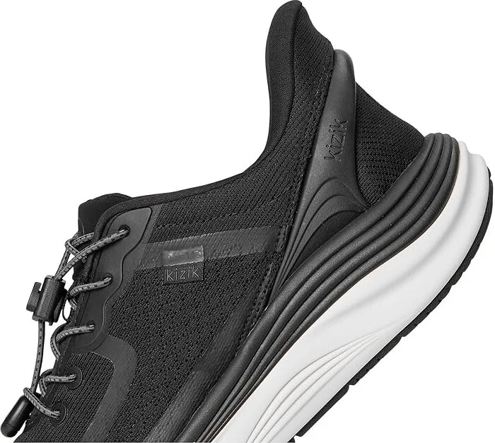 KIZIK London Hands-Free Men's Walking Shoes Black : 10.5 W, Textile - Image 7