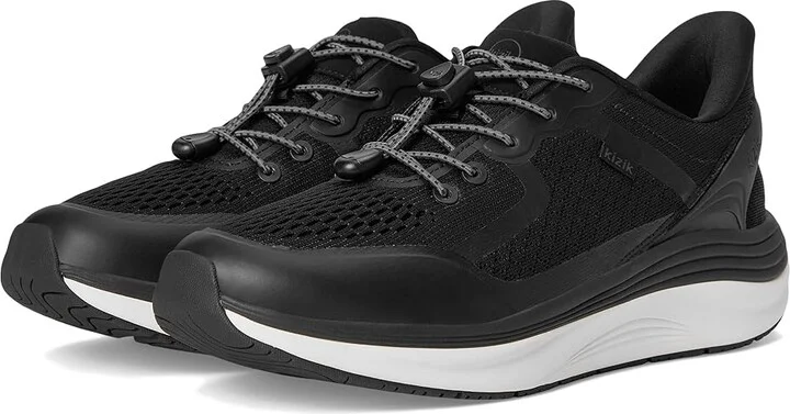 KIZIK London Hands-Free Men's Walking Shoes Black : 10.5 W, Textile