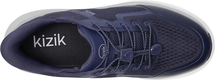 KIZIK London Hands-Free Men's Walking Shoes Naval Academy : 9.5 M, Textile - Image 2