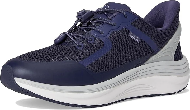 KIZIK London Hands-Free Men's Walking Shoes Naval Academy : 9.5 M, Textile - Image 5