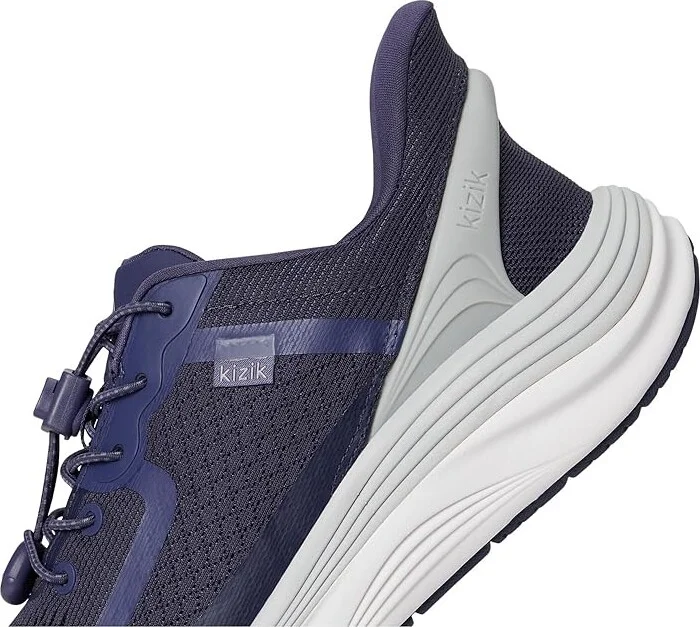 KIZIK London Hands-Free Men's Walking Shoes Naval Academy : 9.5 M, Textile - Image 7