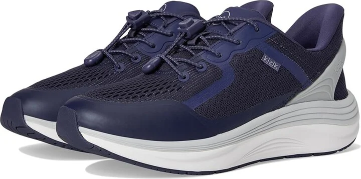 KIZIK London Hands-Free Men's Walking Shoes Naval Academy : 9.5 M, Textile