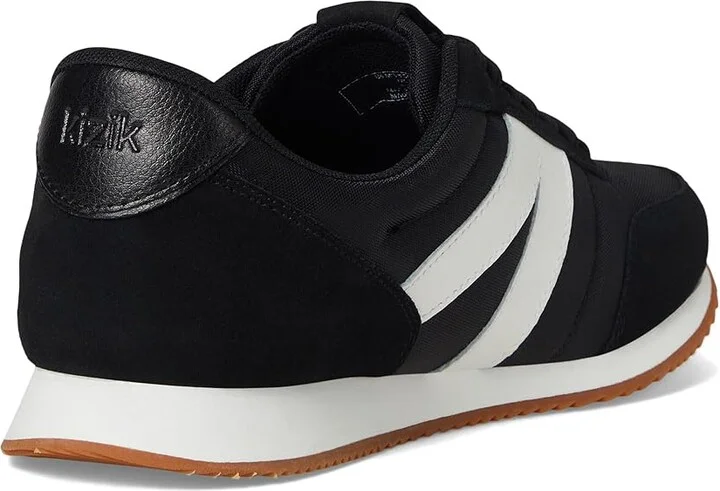 KIZIK Milan Hands-Free Slip on Shoes Black/White : Men's 9.5 - Women's 11 Medium - Image 4