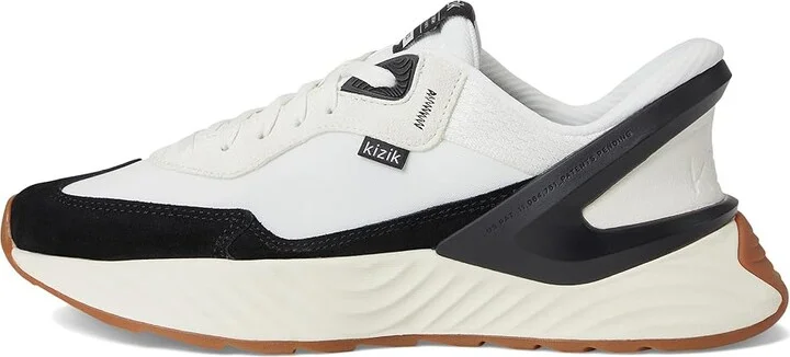 KIZIK Monaco Hands-Free Men's Walking Shoes White/Black : 12 M, Rubber - Image 6
